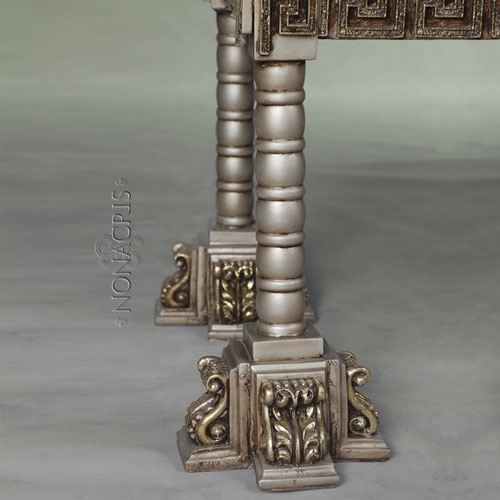 Byzantium Console Table ASB+SBL (Antique Silver Brown + Sienna Bronze Light)